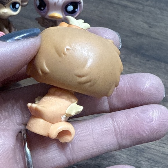 Hasbro LPS Littlest Pet Shop Animal Lot/9‎ Ostrich Owl Hedgehog Bird Monkey Dog - Picture 9 of 16